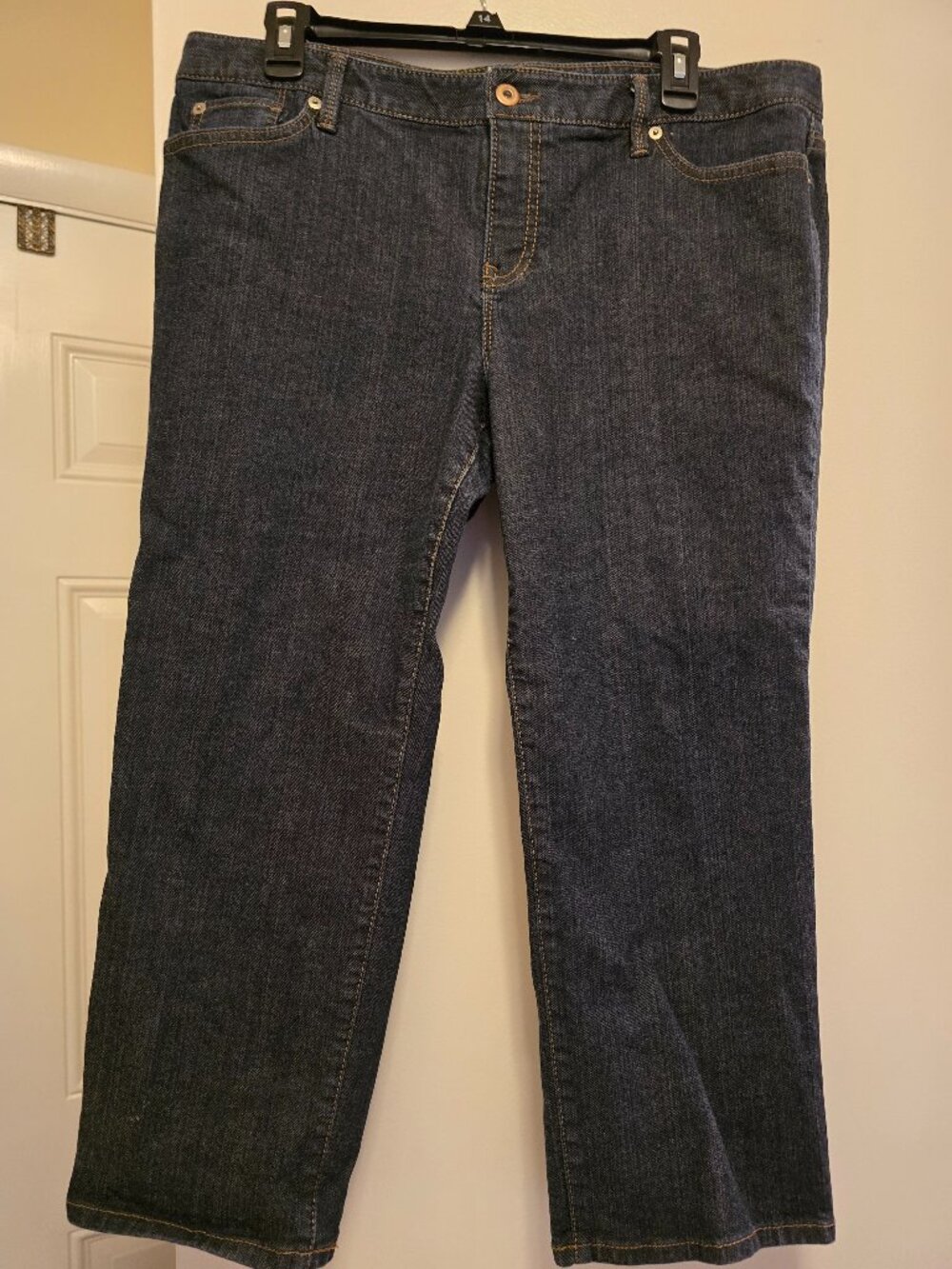Loft Cropped Jeans Size 14